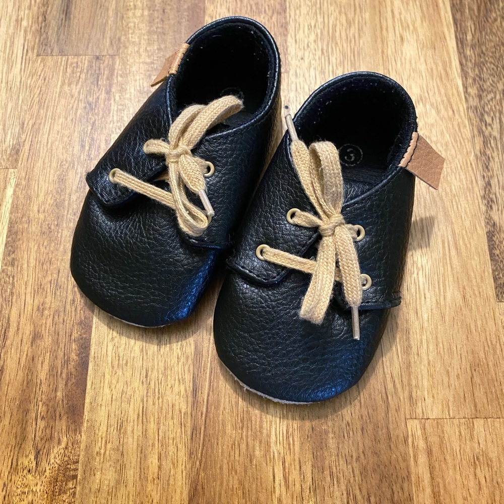 First walking shoes